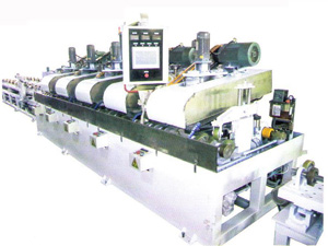 Machine multi-fonctionnel de polissage pour les tubes (barres) ronds à bande (disque) abrasive