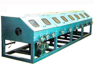 Machine de polissage pour les tubes (barres) ronds type horizontal