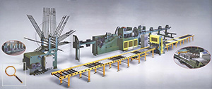 Профилегибочное оборудование для производства стальных фермы